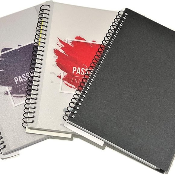 On GMA & Tamron Hall Show! Mini Password Books in Black, Red, or Purple! - Picture 7 of 13